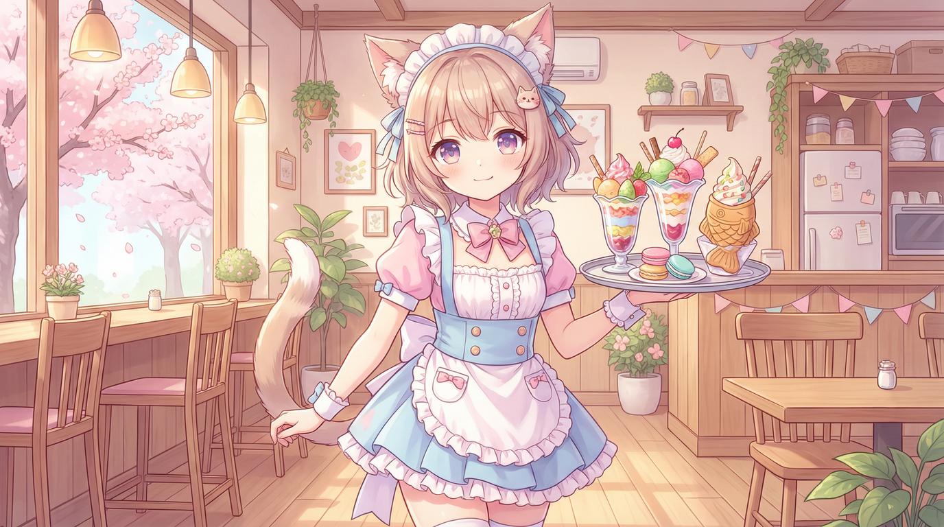 幼女漫画动漫-猫耳甜心